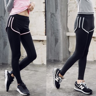 Quần short legging nữ KJN-J10 Quần áo tập yoga tích hợp