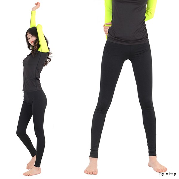 ALL4044 Quần legging thể thao Yoga cơ bản dành cho nữ Rash Guard Phần 9