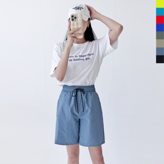 Quần bơi cặp đôi GSS N35W Unisex Quần bơi đi biển Quần short có dây buộc