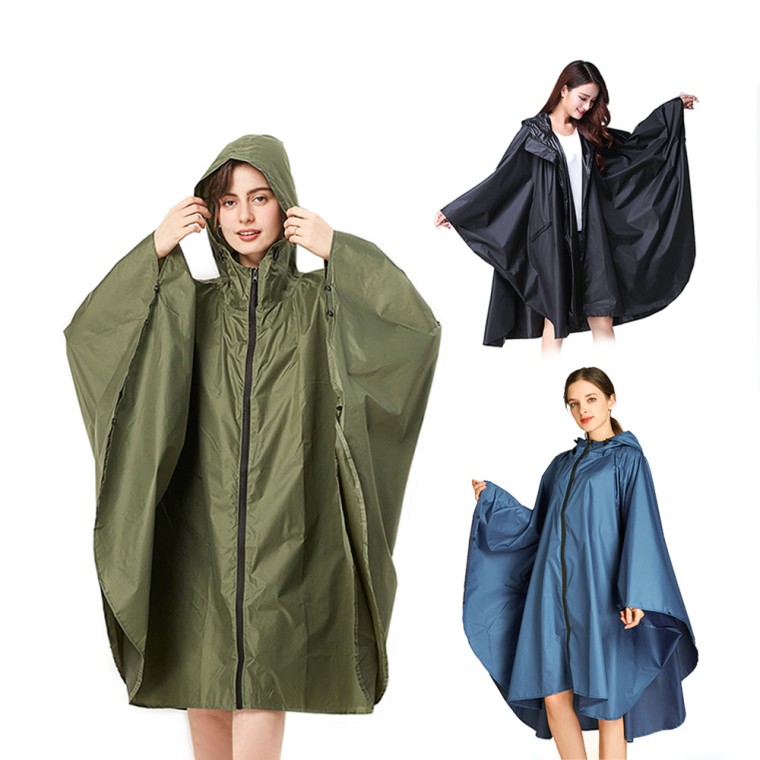 Áo mưa unisex nam nữ 100% polyester của Rain Poncho's Áo mưa dành cho người lớn