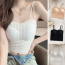 Áo lót ren kiểu Pháp đáng yêu cho nữ Lamb Line Top Tank Top