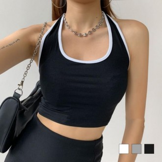 Áo ba lỗ nữ crop top áo thun crop top khiêu vũ crop tee bụng Áo thun SD-220555