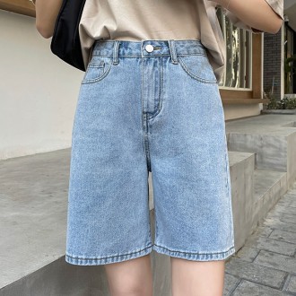 Quần Short Denim Thời Trang Thường Ngày Thoáng Mát LK-TS12