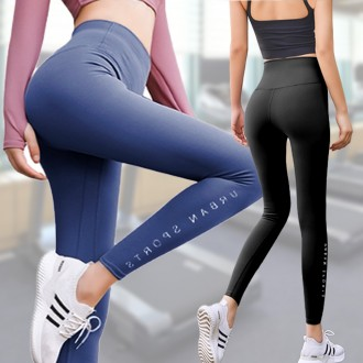 Quần legging cạp cao, chỉnh mỡ bụng, tất nâng hông, quần dài, chạy bộ sức khỏe