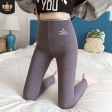 Quần legging lưng cao quần bó sát tập gym quần cotton legging váy dải quần legging skinny quần áo mùa thu