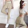 Quần Legging Tennis Chi-Length Ballet Banding Độ Đàn Hồi Cao Yoga Váy Leo Núi Váy Tập Thể Dục Độ Bền Thoáng Khí A-Line Home Váy