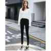 Quần skinny đen Quần legging chải chuốt Quần mùa đông thông thường