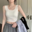 Áo thun crop top không tay không tay Basic cho nữ KK835