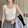 Áo thun crop top không tay không tay Basic cho nữ KK835