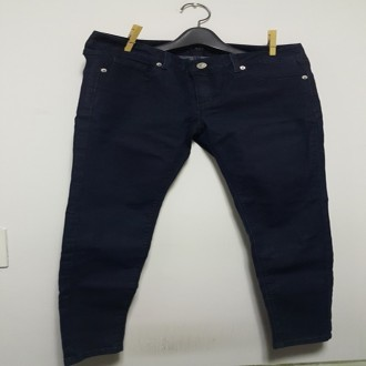 F0429 M size tối jean denim spandex quần denim skinny