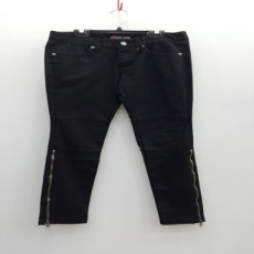 F1258 26.27 size quần jeans denim màu đen skinny