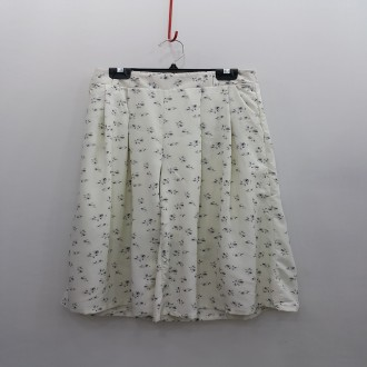 F1345 Váy hoa ống rộng quần culottes