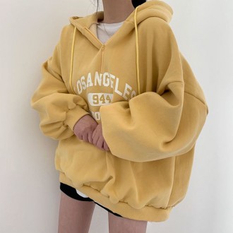 Áo hoodie overfit khóa kéo nửa chữ thiết kế dành cho nữ LK-TA10