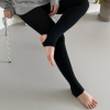 7 Màu 1 Loại Vòng Ấm Quần Legging Nữ Mùa Đông Chewy Cách Nhiệt Chải Lớp Lót Co Giãn Vớ