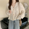 Áo len cardigan dáng ngắn cá đuối dáng cơ bản LK-G012