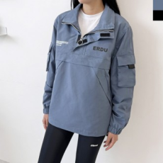 KSS WSL-590W Unisex Overfit Half Zip Up Áo gió Anorak