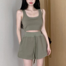 Bộ tập luyện tank top lưng cao LL-S103