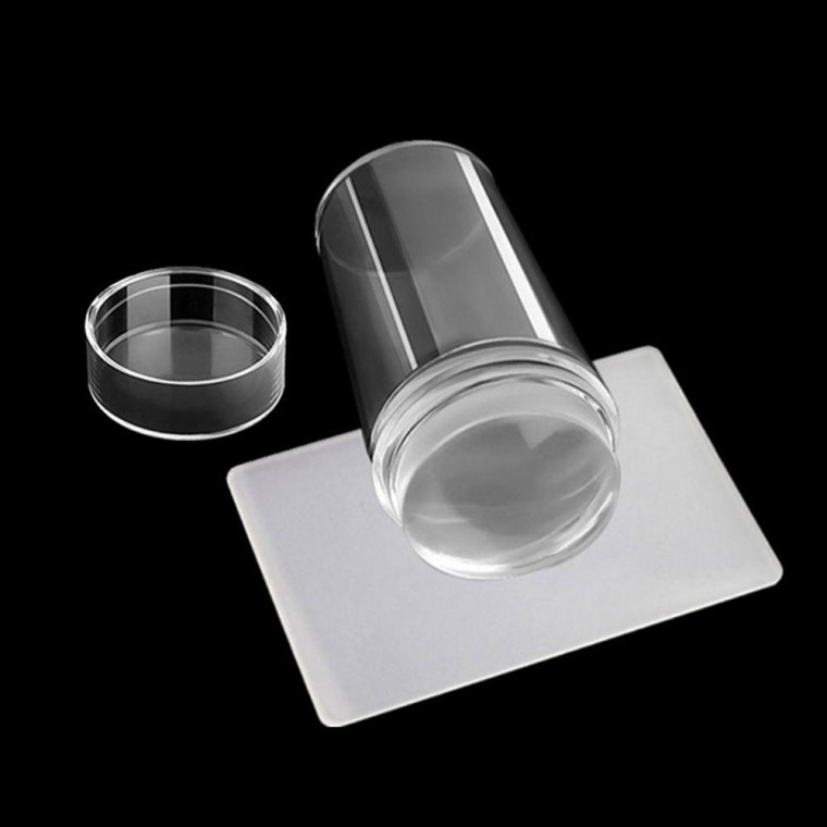 Dụng cụ cạo tem gel móng tay bằng silicone