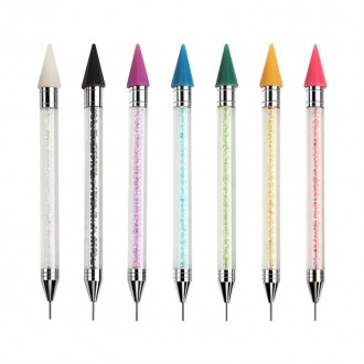 Dụng cụ nhặt đá pha lê Đá quý Cross Stitch Pen Dụng cụ nhặt đá móng tay