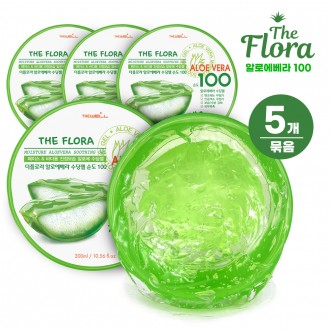 The Flora Aloe Vera Soothing Gel Purity 100 300ml 5 đơn vị Kem dưỡng ẩm làm dịu da