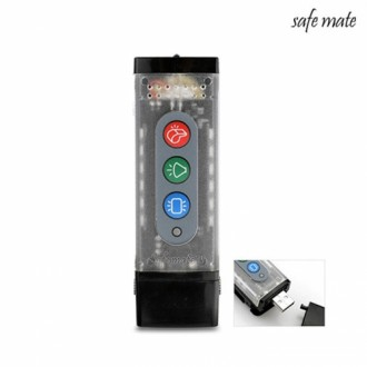 Còi an toàn LED thế hệ thứ 4 Safemate Còi điện tử tự vệ APH-205U