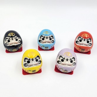 Bộ 5 mô hình Daruma Nhật Bản mini