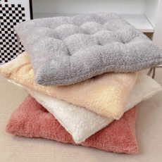 Chất Lượng Cao Sang Trọng Ấm Áp Văn Phòng Nhà Microfiber Lông Tơ Đệm Ghế Dày Ghế Lông Thú Học Sinh Đệm