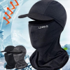 DS Chính hãng Runwave Làm mát Balaclava Mũ kèm mũ Đá mát Mặt nạ che nắng toàn mặt Xe đạp Câu cá bằng xe đạp, v.v.