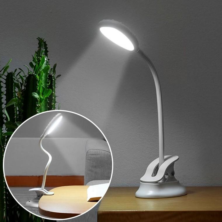 Đèn LED kẹp sạc DS loại đèn đứng cảm ứng