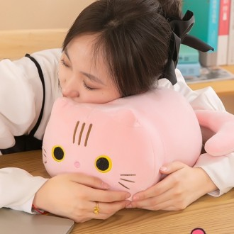 JIYU Mochi Nap Cat Cushion Cat Gối Gối Ngủ Búp Bê