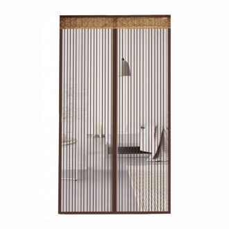 Cửa lưới chống muỗi Jdt 100x210cm sọc nâu