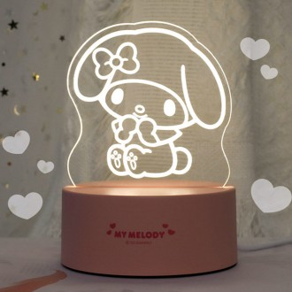 Sanrio My Melody Acrylic Đèn tâm trạng