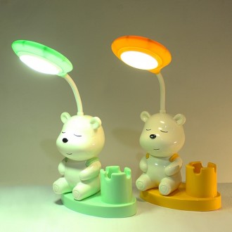 Hộp đựng bút chì Quick Bear LED Mood Light Xanh