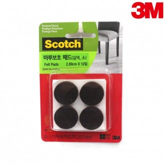 Tấm lót sàn 3M Scotch tròn màu nâu SP850-NA nhỏ