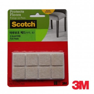 Tấm lót sàn 3M vuông nhỏ 2,5 x 2,5cm 16 miếng