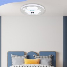 Đèn LED mờ hình gấu điều khiển từ xa phòng trẻ em 60W chuyển đổi ba màu không nhấp nháy chiếu sáng nhà trẻ nhân vật phòng bé