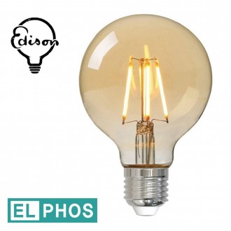 Bóng đèn Elforce LED G125 bóng đèn Addison chiếu sáng quán cà phê