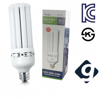 Đèn LED ngô khô Ánh sáng ban ngày 35W E26 Bóng đèn chuyển đổi công suất cao