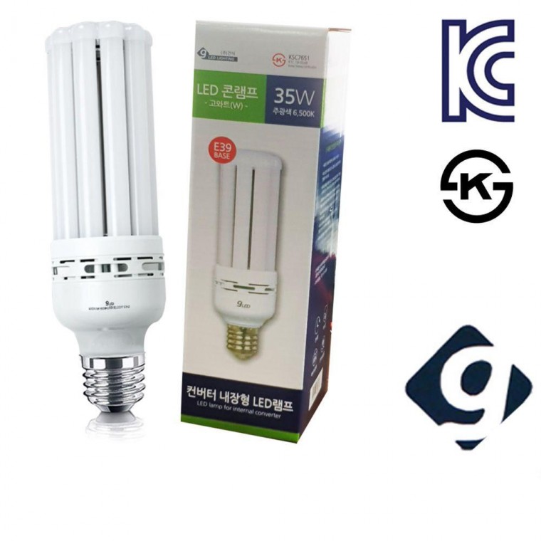 Đèn LED ngô khô Ánh sáng ban ngày 35W E39 Bóng đèn chuyển đổi công suất cao