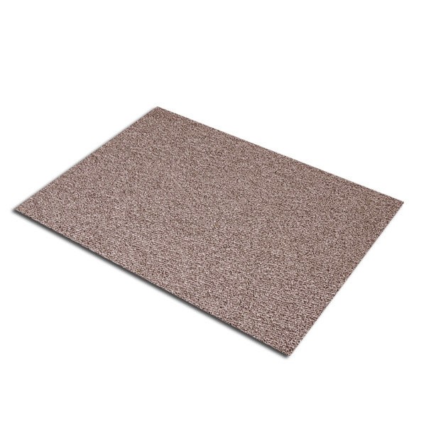 Thảm chùi chân cuộn hai tông màu Magic Clean 120X180cm/be + nâu