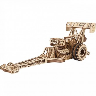 Câu đố ba chiều bằng gỗ 321 mảnh - Yugi Earth Dragster