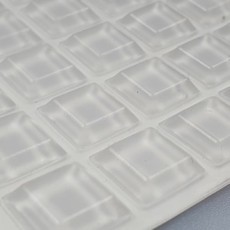 Miếng dán cản gác chân silicone cột vuông 12.7x3mm