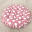 Magic Clean Semi Heart Round Cushion Hồng cỡ lớn