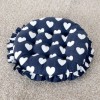 Magic Clean Semi Heart Round Cushion Xanh