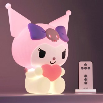 Sanrio Kuromi Ánh sáng tâm trạng trái tim lớn lớn