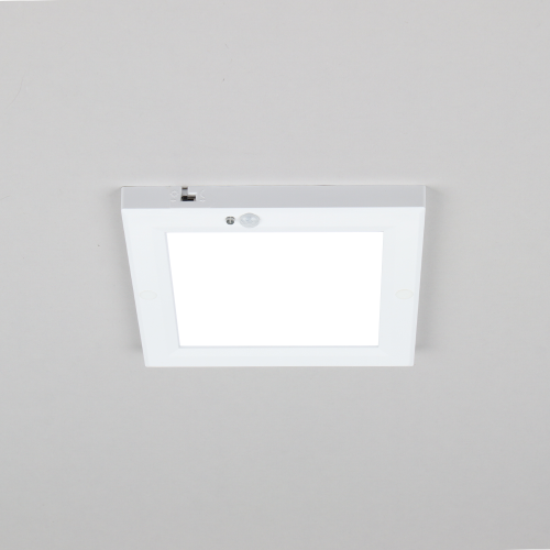 Thessen LED Eco 6 inch Slim Edge Cảm biến vuông 12W Hành lang cầu thang hiên nhà không nhấp nháy