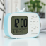 Retro TV Wireless Snooze Đồng hồ báo thức chiếu sáng tự động