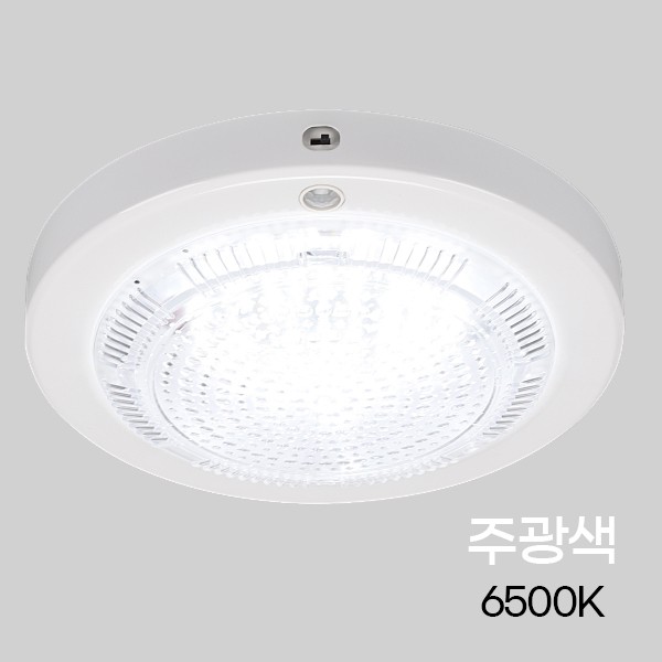 Đèn LED cảm biến khẩn cấp tròn 12W ánh sáng ban ngày