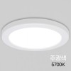 Đèn LED tròn viền trực tiếp 8 inch 20W KC ánh sáng ban ngày 5.7K