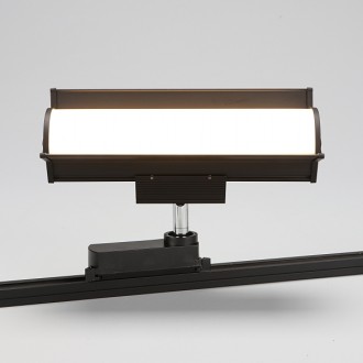 Đèn Pha LED Vuông (Cho Rail) Bóng 30W Đen KS